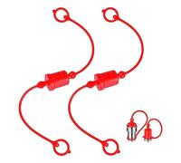 Contencinty -A 3/4 Hydraulic Quick Coupler Male Dust Cap and Female Plug Cover, Fits Hydraulic Quick Disconnects Coupler