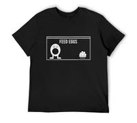 Contend Funny Feed Eggs I Think You Should Leave Gifts for Men T-Shirt Black L