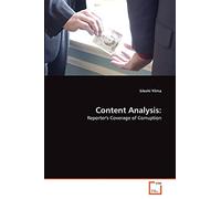 Content Analysis:: Reporter's Coverage of Corruption
