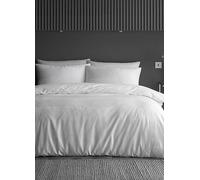 Content by Terence Conran Cotton Waffle Stripe Duvet Cover Set White