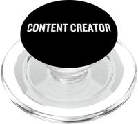 Content Creator Career New Professional Modern Design PopSockets PopGrip for MagSafe