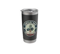 Content Creator Dad Photographer Videographer Father's Day Stainless Steel Insulated Tumbler