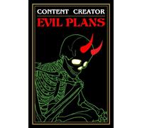 Content Creator Evil Plans: Funny Gifts For Content Creators | Notebook 110 Dot Grid pages
