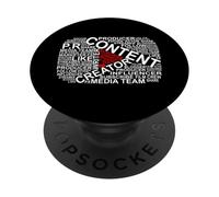 Content Creator Word Cloud Influencer PopSockets Adhesive PopGrip