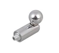 Content Creators 17mm BallHead to 1 / 4Inch Thread Adapter for Linking Mobile Devices to Camera Live Broadcast Setups Ball Head Adapter