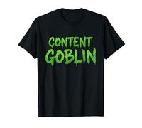 Content Goblin Addicted to Scrolling Video Social Media Post T-Shirt
