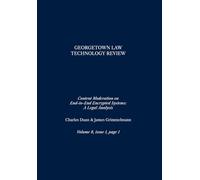 Content Moderation on End-to-End Encrypted Systems: A Legal Analysis