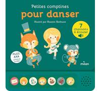 Contes et comptines à écouter - Petites comptines pour danser - LIVRE SONORE - Dès 1 an