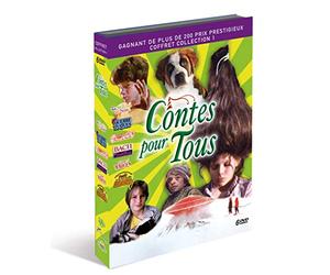 Contes Pour Tous // Coffret #1 / Le Martien De Noel / Guerre Des Tuques / Operation Beurre De Pinottes / Bach Et Bottine / Le Jeune Magicien / C'est Pas Parce Qu'on Est Petit Qu'on Peut Pas Etre Grand