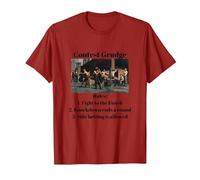 Contest Grudge Historical T-Shirt, Men, Cranberry Red, 3X-Large