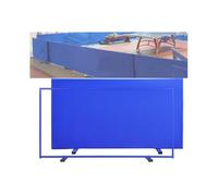 Contest Surround Baffle Block,Lightweight Portable Court,Table Tennis with 600D Cloth,for Playing Field(140x75cm/10pieces)