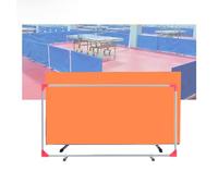 Contest Surround Baffle Block,Table Tennis with 600D Cloth,Ping Pong Field Fence,for Pickleball Court Divider(Orange,140x75cm/4pieces)