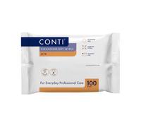 Conti Lite Cleansing Dry Wipes - Small - 24cm x 18cm (1 Pack of 100)