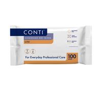 Conti Lite Large Patient Vernacare Dry Wipes - 30 x 28 cm - 100 Wipes X 2