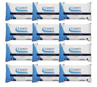 Conti Soft - Patient Cleansing Dry Wipes, Everyday Cleaning, Ideal for Sensitive Fragile Skin, Wipe Size 32cm x 30cm, 100 Wipes Per Pack - 12 Pack
