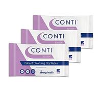 Conti SoSoft Large Heavyweight Dry Patient Cleansing Wipes (3 Packs of 100)