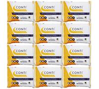 Conti Standard - Patient Cleansing Dry Wipes, Every Day Universal Use Cleaning Cloths, Wipe Size 26cm x 20cm, 100 Wipes Per Pack - 12 Pack