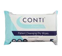 Conti Super Soft Cleansing Dry Wipes, Ultimate Softness & Absorbency - Wipe Size 32cm x 30cm, 100 Wipes Per Pack - Triple Pack