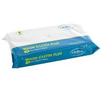Conti Washcloths Large Full Case (16 Packs of 75), Polyester, Multicolour, 64 x 35 x 30 cm