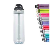 Contigo Ashland Autospout Water Bottle with Flip Straw, Large BPA Free Drinking Bottle, Sports Flask, Leakproof Gym Bottle, Dishwasher Safe, Ideal for