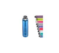 Contigo Ashland Autospout Water Bottle with Flip StrawLarge BPA Free Drinking BottleSports FlaskLeakproof Gym BottleDishwasher SafeIdeal for Sports
