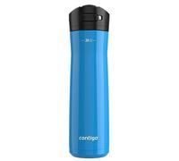Contigo Ashland Chill Stainless Steel Water Bottle 24oz Leakproof Lid & Straw Keep Drinks Cold for 24hrs & Hot for 6hrs Ideal for Travel Work School