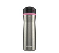 Contigo Ashland Water Bottle 24 oz Stainless Steel w/Azalea
