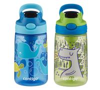 Contigo AUTOSPOUT Kids Water Bottle 2-Pack 1 Count (Pack of 1) Gummy