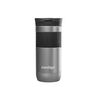 Contigo Byron 2.0 Snapseal Travel Mug | 470 ml Stainless Steel Insulated Thermal Mug | Coffee to Go | Leak-Proof | Dishwasher-Safe Lid | BPA-Free | Stainless Steel