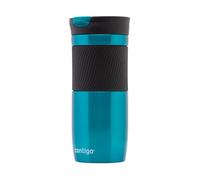 Contigo Byron Snapseal Travel Mug | Stainless Steel Thermal Mug | Vacuum Flask | Leakproof Tumbler | Coffee to Go Mug with BPA Free Easy-Clean Lid | Biscay Bay | 470 ml