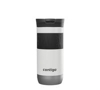 Contigo Travel Mug Byron, Stainless Steel Thermal-Mug, Insulated Coffee to go Cup, 100% Leakproof, Keeps hot for 7 Hours, Dishwasher Safe lid