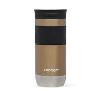 Contigo Byron Snapseal Travel Mug | Stainless Steel Thermal Mug | Vacuum Flask | Leakproof Tumbler | Coffee to Go Mug with BPA Free Easy-Clean Lid | Chardonnay | 470 ml