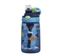Contigo children's drinking bottle Easy Clean Autospout with straw, BPA-free robust bottle, 100% leak-proof, easy to clean, ideal for daycare,