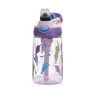 Contigo children's drinking bottle Easy Clean Autospout with straw, BPA-free robust water bottle, 100% leak-proof, easy to clean, ideal for daycare, school and sports, 420 ml, Purple, Green, Blue