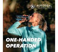 Contigo Cortland Autoseal Water Bottle | Large 720ml BPA Free Drinking Bottle | Sports Flask | Leakproof Drink Bottle | Ideal for School, Gym, Bike,