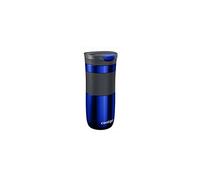Contigo Byron Snapseal Travel Mug, Stainless Steel Thermal vacuum flask, leakproof tumbler, coffee mug with BPA free Easy-Clean Lid, 470 ml, Deep Blue