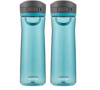 Contigo Jackson drinks bottle, large BPA-free water bottle, 100% leakproof and dishwasher safe, outdoor sports bottle, for cycling, jogging, hiking, work and school, 720 ml (Pack of 2)