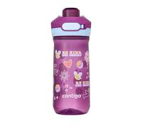 Contigo Jessie Autopop Children's Water Bottle, Large 420 ml Drinking Bottle, 100% Leak-Proof & Dishwasher Safe, Kid's Bottle, Ideal for Daycare, Kindergarten, School, Sports, and Leisure