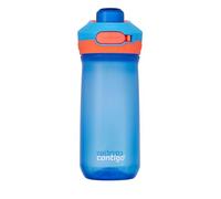 Contigo Jessie Autopop Children's Water Bottle, Large 420 ml Drinking Bottle, 100% Leak-Proof & Dishwasher Safe, Kid's Bottle, Ideal for Daycare, Kindergarten, School, Sports, and Leisure