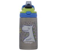 Contigo Kids Thermal Drinking Bottle Easy Clean Autospout with Straw, BPA-free stainless steel water bottle, 100% leak-proof, easy to clean, ideal for daycare, kindergarten, school and sports, 380 ml