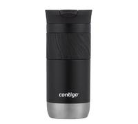 Contigo Snapseal Byron 2 Stainless Steel Travel Mug 470Ml Licorice Leakproof