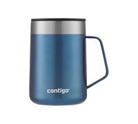 Contigo Streeterville Desk Mug, insulated coffee mug with stainless steel handle, coffee to go mug with lid, keeps coffee and tea warm for up to