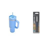 Contigo Streeterville Tumbler with Handle & Straw | 29h Cold | 880 ml + Parker Jotter Ballpoint Pen