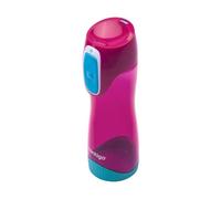 Contigo Swish Autoseal Water Bottle, Large BPA Drinking Bottle, Leakproof Gym Bottle, Ideal for Sports, Running, Bike, Running, Hiking, 500 ml, Magenta