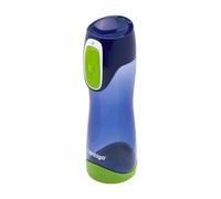Contigo Swish Autoseal Water Bottle, Large BPA Free Drinking Bottle, Leakproof Gym Bottle, Ideal for Sports, Running, Bike, Running, Hiking, 500 ml, Cobalt