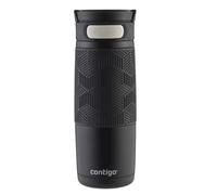 Contigo Transit Autoseal Travel Mug, Stainless Steel Thermal Mug, Vacuum Flask, Leakproof Tumbler, Coffee Mug with BPA Free Easy-Clean Lid, Matte Black, 470 ml