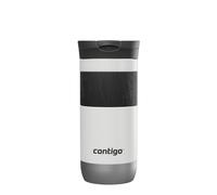 Contigo Travel Mug Byron, Stainless Steel Thermal-Mug, Insulated Coffee to go Cup, 100% Leakproof, Keeps hot for 7 Hours, Dishwasher Safe lid