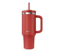 Contigo Tumbler 1200 ml with Handle | Stainless Steel Vacuum Insulated Water Bottle with Straw and Lid | Cold for 29 Hours | Travel Mug | Thermal Flask | BPA Free | Goji Berry