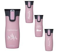 Contigo West Loop Autoseal Thermal Mug, Stainless Steel Insulated Mug, Travel Mug, Coffee Mug to Go, Leak-Proof (Millenial Pink)