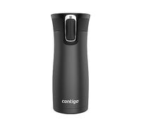 Contigo West Loop Beverage|Water Bottles, 16 Ounce (Single Pack), Licorice Metallic